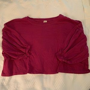 pink We The Free free people flowy top size XS